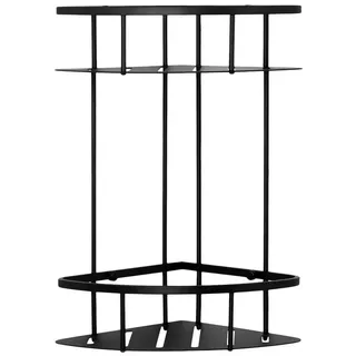 Ambrosya - Duschkorb aus Edelstahl - Ablage Bad Badezimmer Badregal Duschablage Dusche Duschregal Eckablage Halter Halterung Korb Regal Wandablage