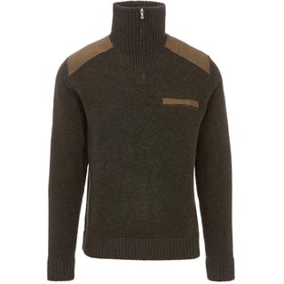 Fjällräven Koster Sweater M Herren - Wollpullover - oliv-dunkelgrün|oliv-dunkelgrün