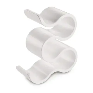 Koziol Weinregal BOA, weiß, Modernes Flaschenregal für kleinere Küchen, Maße (B x H): 23,1 x 27 cm