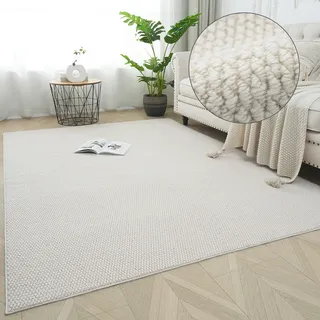 s.Oliver Lenni Kurzflorteppich 180 x 230 cm Natur