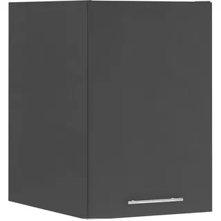 laundreezy Aufsatzschrank 50 x 76 x 68 cm Anthrazit Holz