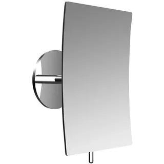 emco pure Klebespiegel, eckig, mit Griff, Vergrößerung dreifach, chrom, 109400130