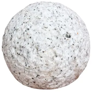 Biscottini Dekorative Kugel für den Außenbereich, 10 x 10 x 10 cm, Gartendekoration aus Stein, Zubehör für den Außenbereich