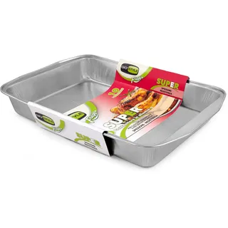 giostyle GIO'STYLE Einweg-Backform aus Aluminium, 1 Stück für 10 Portionen