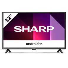 SHARP 32FI6EA Android TV 81 cm (32 Zoll) HD Ready LED Fernseher (Google Assistant) [Energieklasse E]