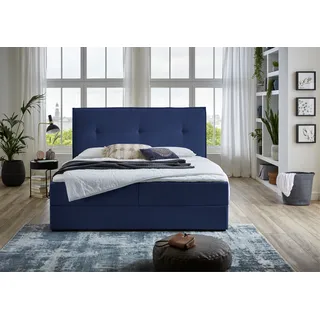 Atlantic Home Collection Lucy mit Bettkasten blau