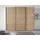 Schwebetürenschrank OTELI 271 x 229 x 62 cm Beige/Braun