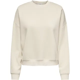 Only Damen Onlsweat L/S Crew Oversize SWT, Birch, L