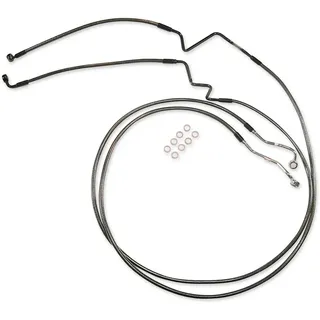 Magnum Harley Davidson Flhx 1923 Abs 24-25/flhxse 1977 Abs 24 Bremsleitungssatz Vorne - KARBONFIBR - One Size