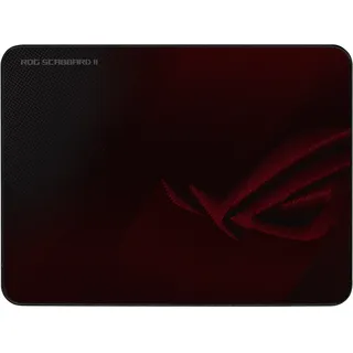 Asus ROG Scabbard II Medium Gaming Mousepad schwarz/rot