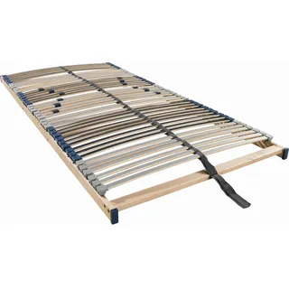 Sleeptex Lattenrost , Holz , Birke , Schichtholz , 7-Zonen , 90x200 cm , Über- und Sondergrößen erhältlich, Federholzleisten verleimt, bewegliche Leistenlagerung, Federleisten mit Triokappen, Mittelgurt, individuelle Liegehärteeinstellung, nicht verstellbar , Schlafzimmer, Lattenroste, nicht verstellbare Lattenroste