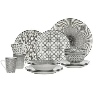 Novel Kombiservice 30-tlg. grau