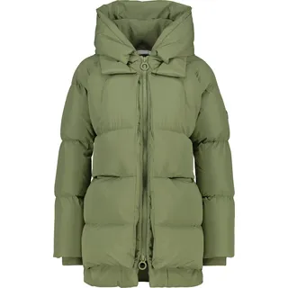 alife and kickin LykkeAK A Puffer Parka Damen Steppjacke, Winterjacke, gefütterte Jacke - Grau