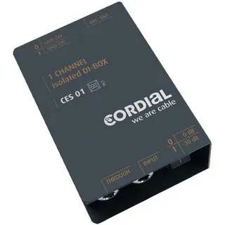 CORDIAL - Passive DI-Box 1 Kanal