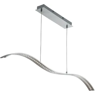 Moderner Kronleuchter Flügel Stahl Silber Braun Led 10W 3000K