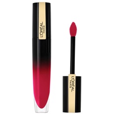 L'Oréal Paris Flüssiger Lippenstift mit Glanz Finish, Leichter und farbintensiver Ink-Lippenstift, Brilliant Signature, Nr. 308 Be Demanding, 1 x 6,4 ml