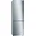 Serie 6 KGE36AICA Kühl-Gefrierkombination (308 l, 1860 mm hoch, Silber)