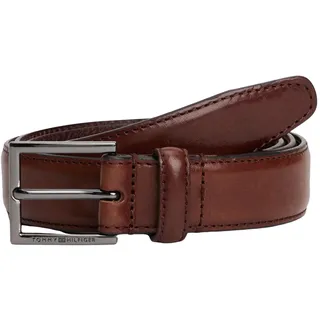 Tommy Hilfiger Herren Gürtel Hudson 3,0 cm Ledergürtel, Braun (Coffee Bean), 100 cm