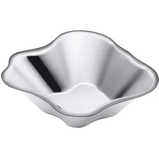 Iittala Schale Aalto 50 x 182 mm Silber aus Edelstahl