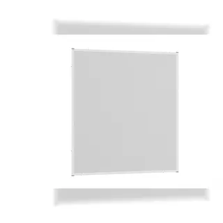 hecht International Insektenschutz-Fensterrahmen MASTER SLIM POLLE 100 x 120 cm Weiß