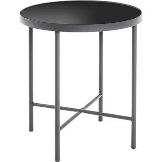 Haku-Möbel HAKU Möbel Beistelltisch anthrazit, 40,0 x 40,0 x 47,0 cm, 1 St.