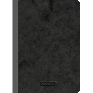 Brunnen Brunnen, Notizbuch FACT!plus DIN A6 schwarz Softcover 192 Seiten, 1 Block,