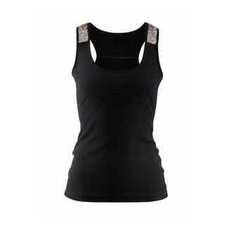 LASCANA Strandtop Damen schwarz Gr.36/38