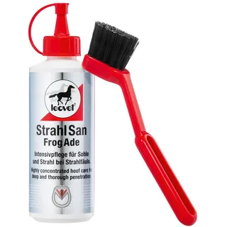 Leovet StrahlSan mit Pinsel 200ml bei Strahlfäule mehrfarbig