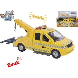 Abschleppwagen 15cm Metall Rückzug Licht/Ton WB