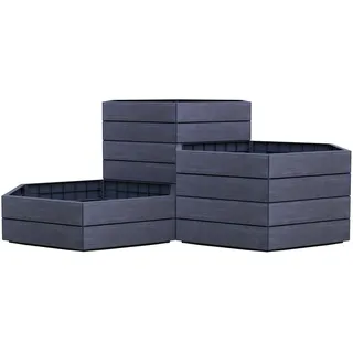 GARANTIA Hochbeet Ergo Vario 1 Wood 120 x 80 x 50 cm Braun