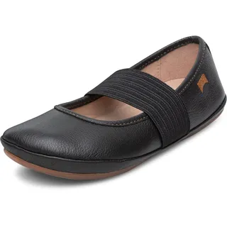 Camper Right Mädchen Geschlossene Ballerinas Schwarz (Black), 28