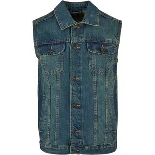 URBAN CLASSICS Denim Gt Weste bleu clair 3XL