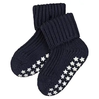 Falke Unisex Baby Stoppersocken Catspads Cotton B Hp Baumwolle rutschhemmende Noppen 1 Paar, blau Dark Marine 6170, 62-68,