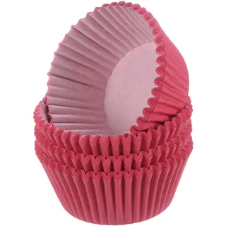 QUARKZMAN 100 Count Cupcake Liners Red Cupcake Cups Standard Size Muffins Liners Papers Baking Cups Wrappers Greaseproof for Party Wedding Birthday