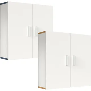 VCM Wandregal Wandschrank Badmöbel Landos - Weiß