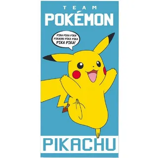 NEW IMPORT Pokémon Strandtuch 70 x 140 cm blau