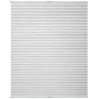 Lichtblick Original Plissee Klemmfix, Ohne Bohren, Verspannt Weiß, 210 cm, 70, 210 , Kunststoff , 70x210 cm , Heimtextilien, Vorhänge, Plissees