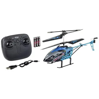 CARSON RC-Hubschrauber Easy Tyrann 280 2,4G RTF blau (500507173)