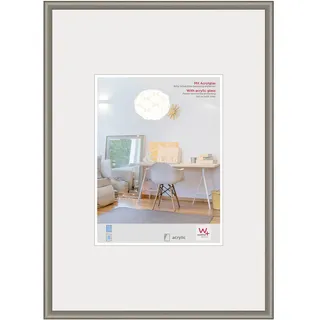 walther design Bilderrahmen New Lifestyle grau/weiß 50x60 cm 2er Set