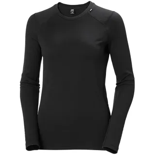 HELLY HANSEN Lifa Merino Midweight Crew Langarm-baselayer - Black - M