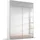 Schwebetürenschrank Reflect 131 x 210 x 59 Weiß