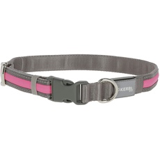 Bild Pet Light und Reflex Leuchthalsband pink , S/M