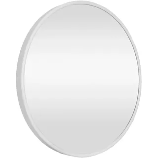 [en.casa] Wandspiegel Ordona 60 x 2,8 cm Weiß