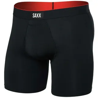 Saxx Underwear Multi-sport Mesh Brief Fly Boxershorts - Black - L