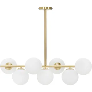 Deckenleuchte mit 7 Kugeln GLAMY - Gold