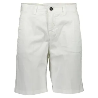 Elegante Damen Bermuda-Shorts in Weiß aus Organischen Fasern - Weiß