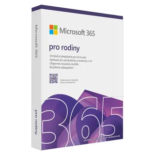 Microsoft 365 Familie FY25H2 Mac/Win, 1 Rok, CZ