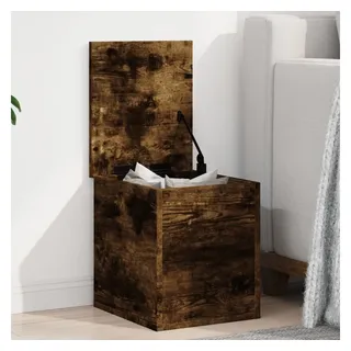 vidaXL Aufbewahrungsbox Truhe Räuchereiche 30 x 35 x 35 cm 1-tlg. braun