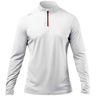 Zhik UvactiveTM Tie-down Strip Uv-schutz Langarm-t-shirt - Blanc - S
