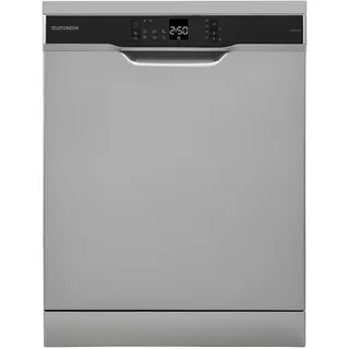 Telefunken GFS6012DI Geschirrspüler (freistehend, 600 mm breit, Silber)